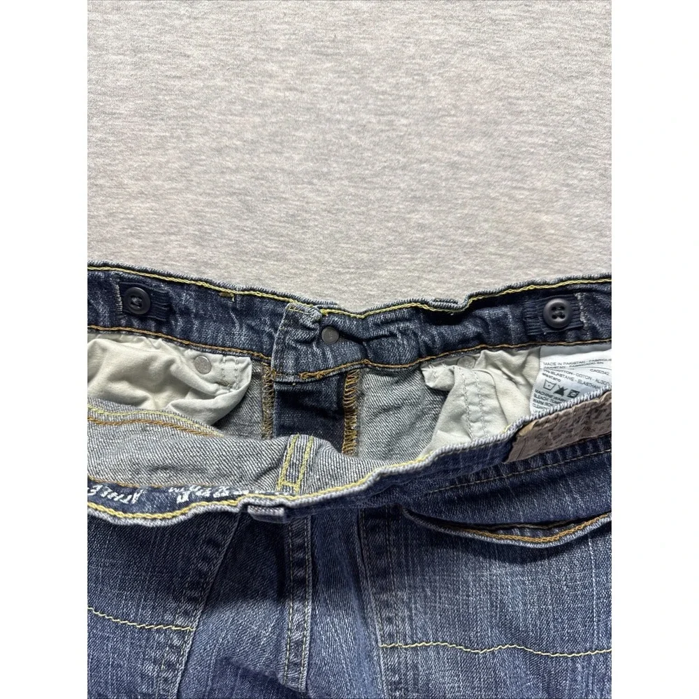 Signature by Levi's Jeans Athletic Fit Straight Jeans Boys 18 Blue Denim Cotton